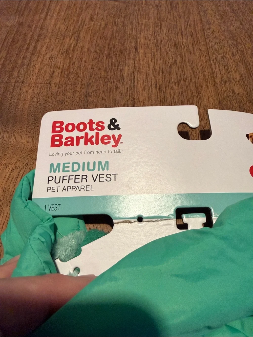 *NWT* BOOTS & BARKLEY Dog Puffer Vest - M